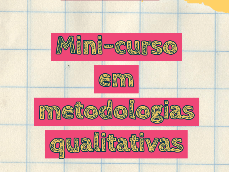 Rede JUVEM disponibiliza mini-curso em metodologias&nbsp;qualitativas