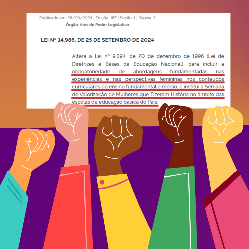 Conquista para as mulheres no campo da educação!